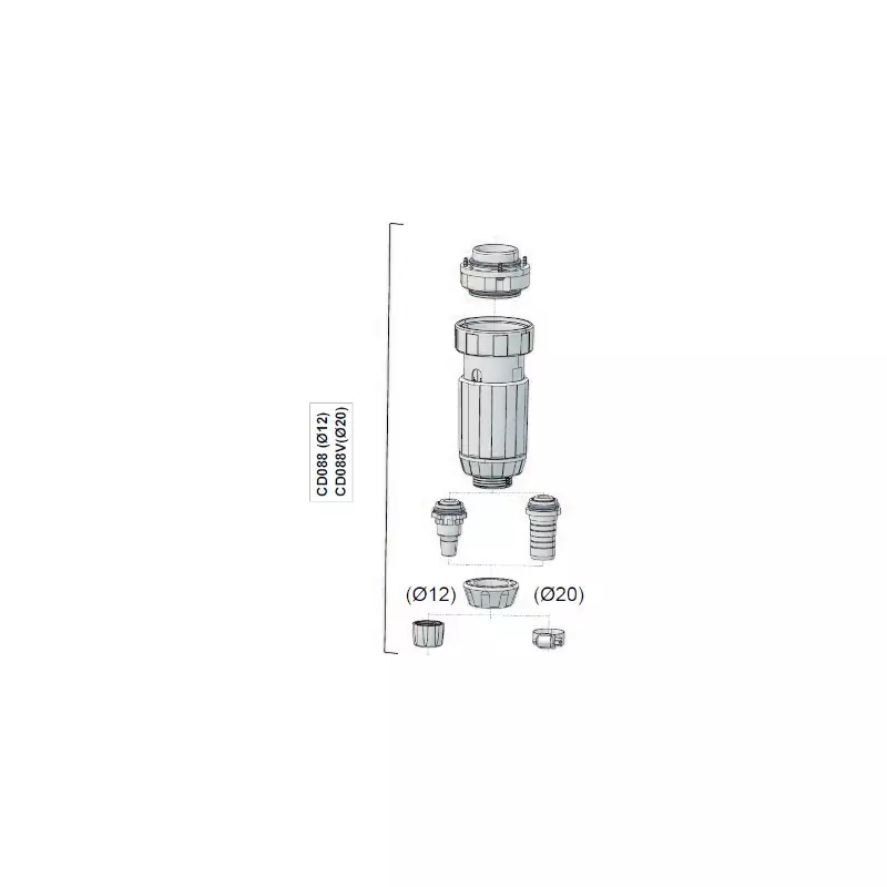 Дозирующая система для D25RE5 CD088VF