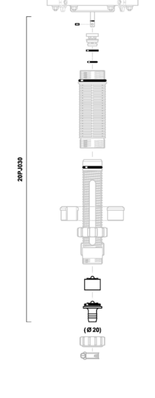 Комплект дозирующей системы D20S 20PJ030VF