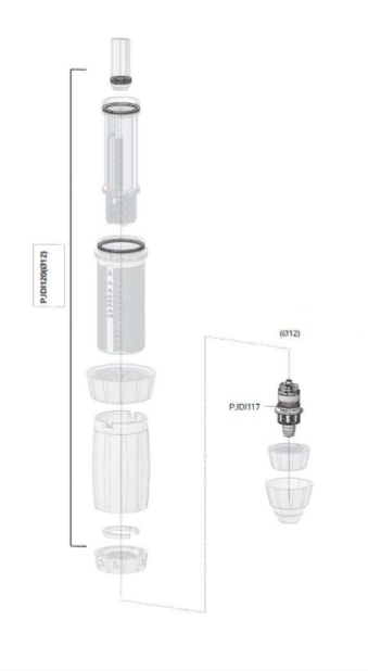 Резиновое уплотнение JDI120HT