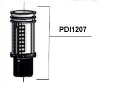 Всасывающая трубка PDI1207